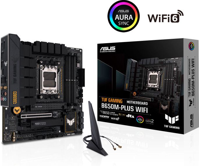 ASUS TUF GAMING B650M-PLUS WIFI AM5 DDR5 mATX MB